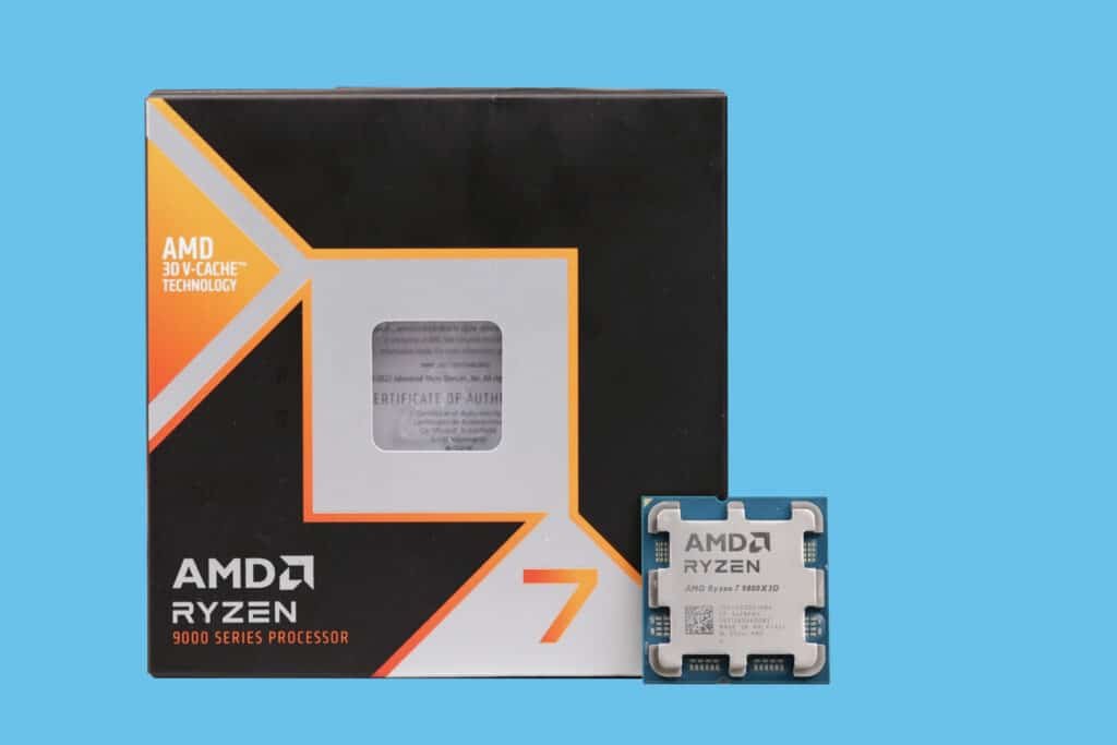 AMD Ryzen 7 9800X3D in the test