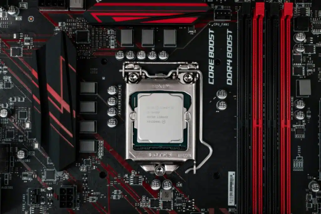 Gaming cpu installed on Mobo