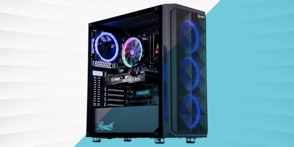 reliable gaming pc showcase